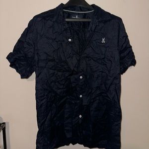 Psycho Bunny Short Sleeve Button Up